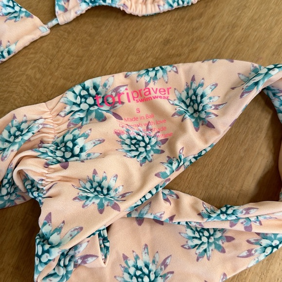 Tori Praver Bikini - Pink & Blue - S - Picture 9 of 10